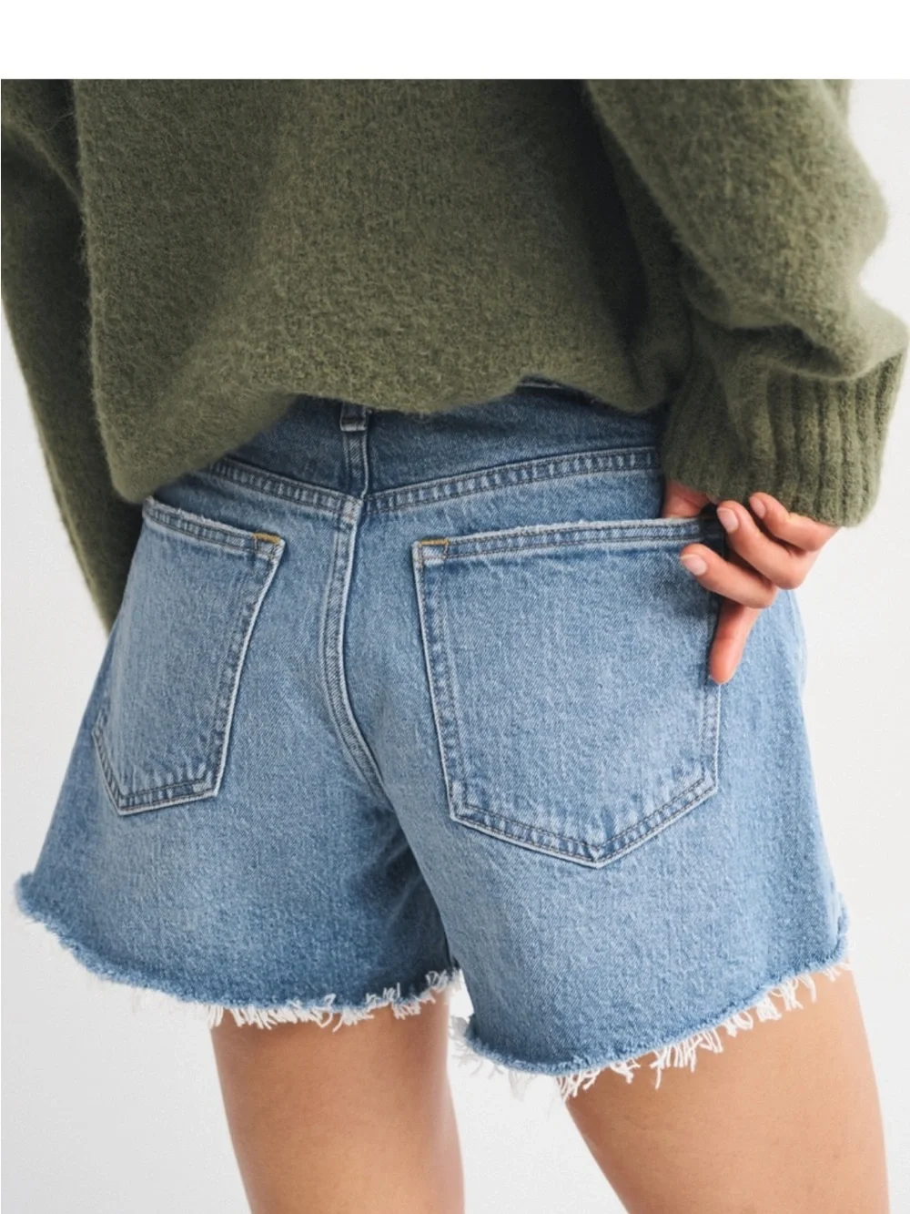 Abercrombie & Fitch A Line short mid rise - Picture 2 of 5